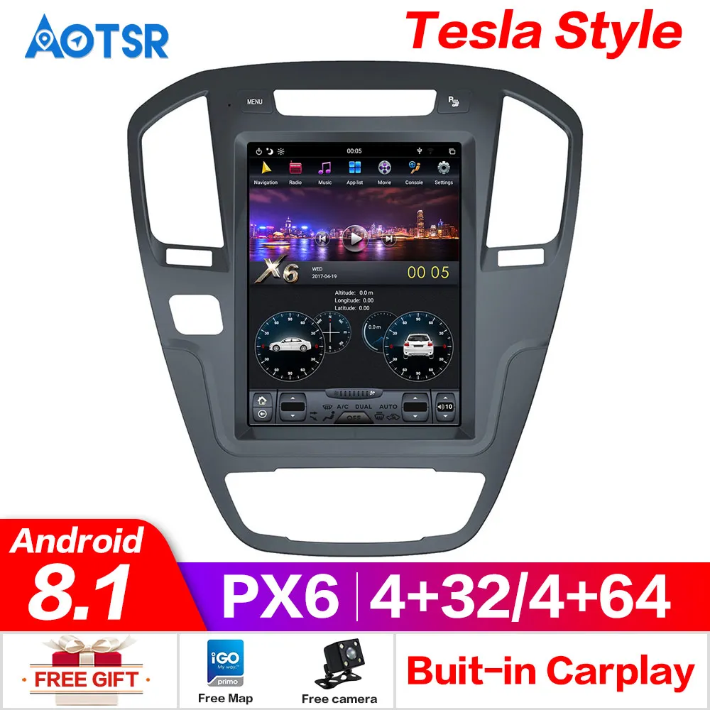 Cheap Android8.1 4+64G Carplay DVD Player GPS Navi For Opel Insignia Vauxhall Holden CD300 CD400 Radio Headunit Multimedia Stereo radi 9