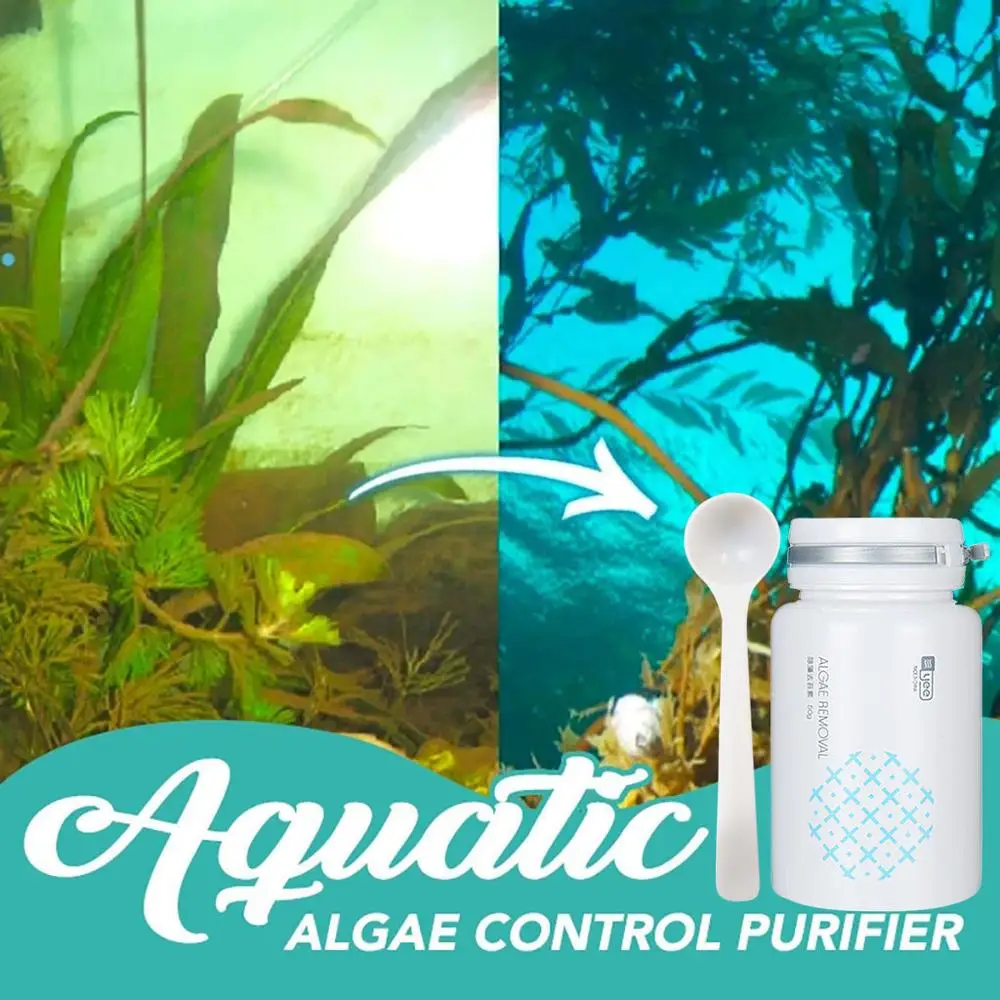 Aquarium Algaecide Aquatic Algae removal powder Control Detergent
