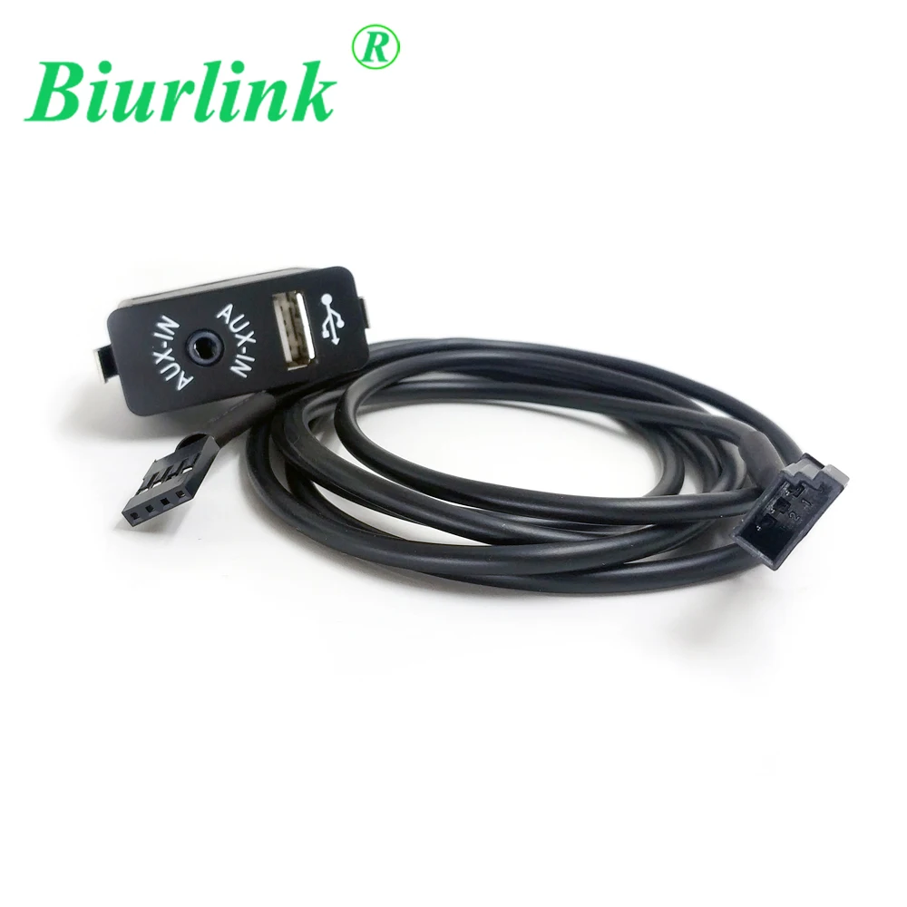 Biurlink оригинальный USB AUX в замене 3Pin Aux кабель адаптер для BMW E39 E46 E53 X5 16:9 CD плеер NAVI 3