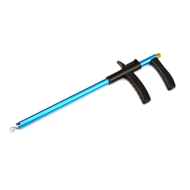 

Fishing Hook Remover Aluminum Hook Disgorger Available Fishing Clip Specially Designed for Fishing Enthusiasts-Blue
