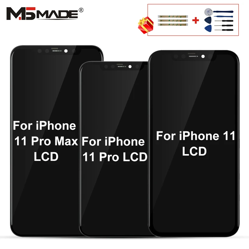 

Original Display For iPhone 11 Pro MAX LCD With 3D Force Touch Screen Digitizer Assembly Parts For iPhone 11 Pro MAX Display