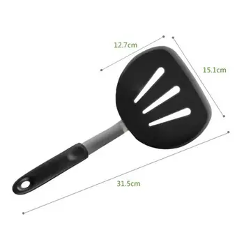 

New Silicone Flexible Pancake Turner/Spatula,Black