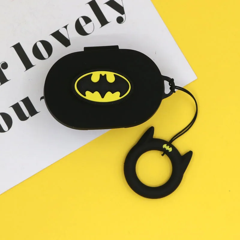 Силиконовый чехол с рисунком Marvel для Xiaomi mi Red mi AirDots версия беспроводные Bluetooth наушники TWS чехол для зарядки