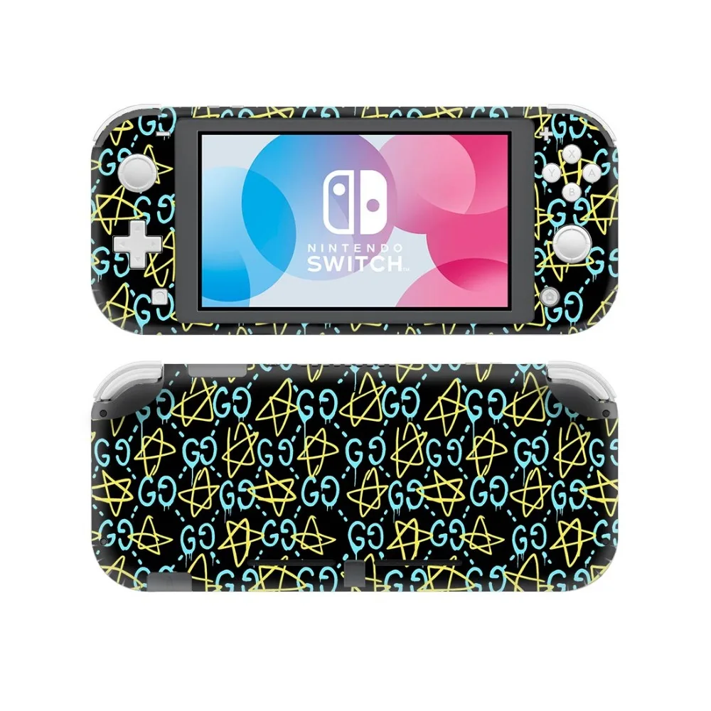 Новая кожаная Наклейка для nintendo Switch Lite консоль kingd Switch Lite Mini NSL защитный чехол виниловая наклейка