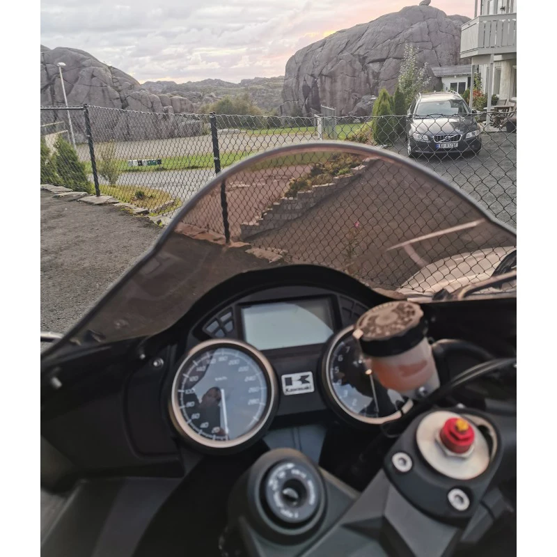 Windscreen For 2006 2007 2008 2009- Kawasaki Ninja ZX14R ZX-14R ZX-14 ZZR1400 ZZR 1400 Wind Screen Deflectors Windshield