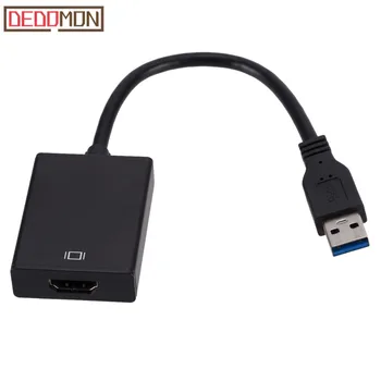 

USB 3.0 to HDMI Converter USB3.0 to HDMI Graphic Adapter Multi Display Cable for PC Notebook Projector HDTV HD 1080P