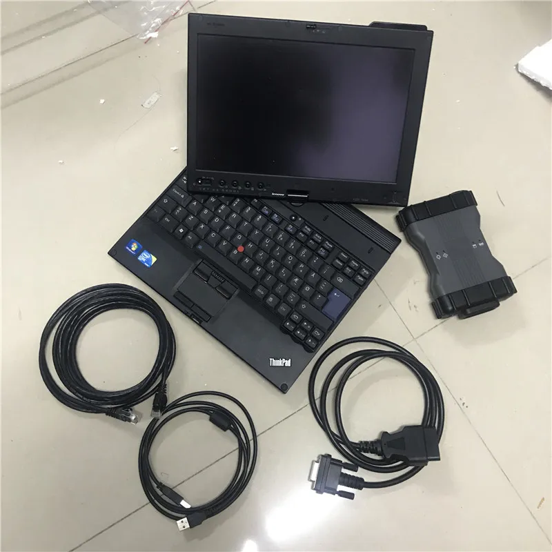 wifi MB Star C6 Диагностика VCI CAN DOIP протокол V2019.12 программное обеспечение SSD с ноутбуком X201T i7cpu, ram 4g Полный комплект