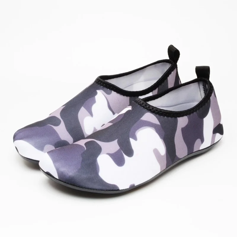 As shown TSMC Beach Swimming Water Sport Non-slip Socks Anti Slip Shoes Yoga Fitness Dance Swim Surfing Diving Underwater Shoes Men Women - Цвет: As shown