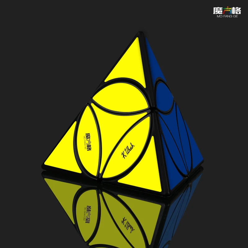 Buy Cube-Toy Coin Pyramid Speed-Puzzle Mofangge Magic Qiyi Strange-Shape Tetrahedron Newest qzKD1JGDX