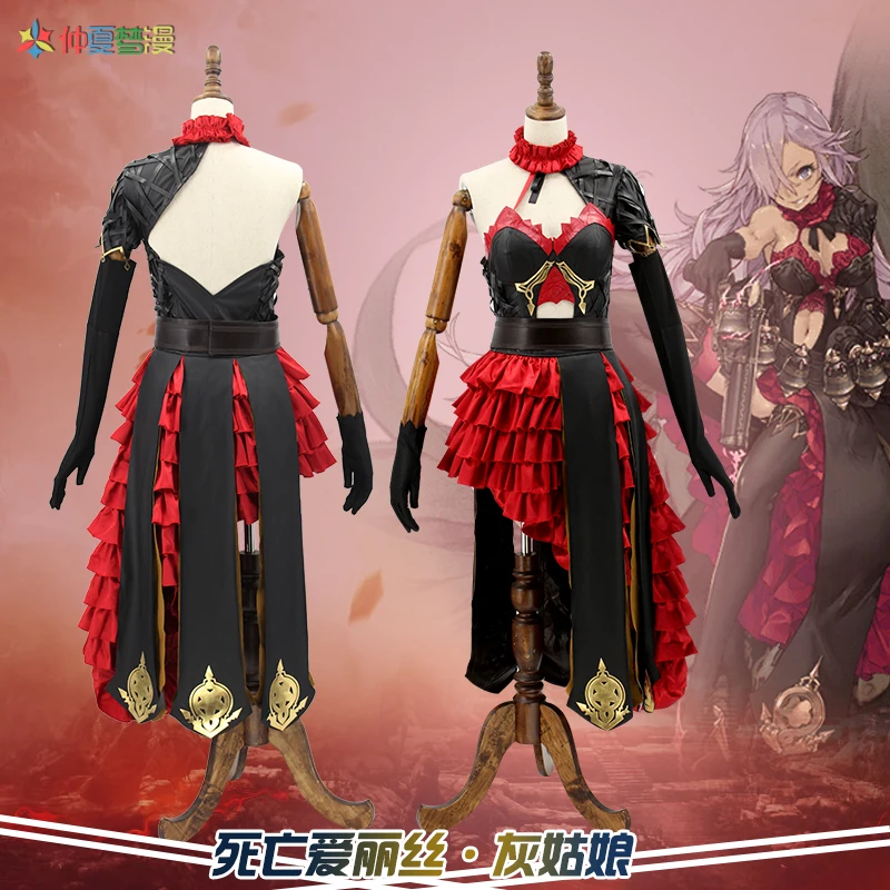 Горячая игра SINoAlice Shirayukihime Золушка шутер готическое платье для женщин полный