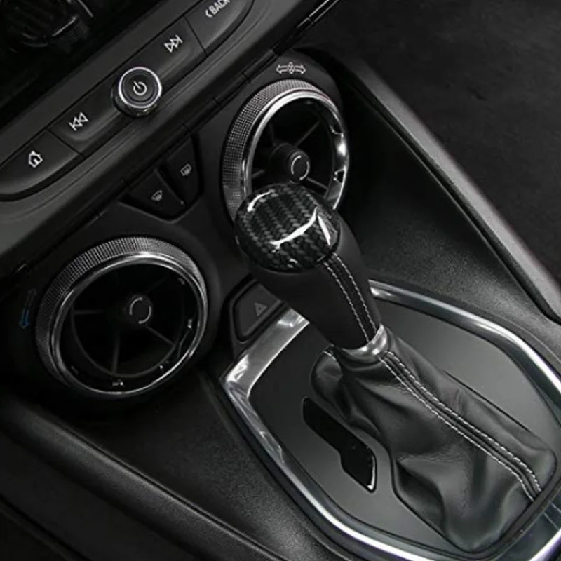 Автомобильный Стайлинг ABS шестерни панель отделка рычага переключения передач украшения крышка аксессуары для интерьера для Chevrolet Camaro