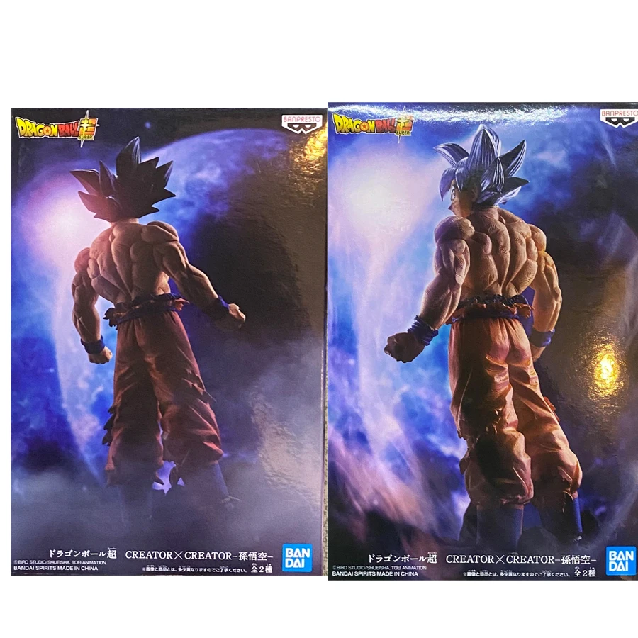 Banpresto Dragon Ball Super Creatorpite Creator Cc Goku Ultra Instinct Action Figures Collection Model Toys Figurals Brinquedos
