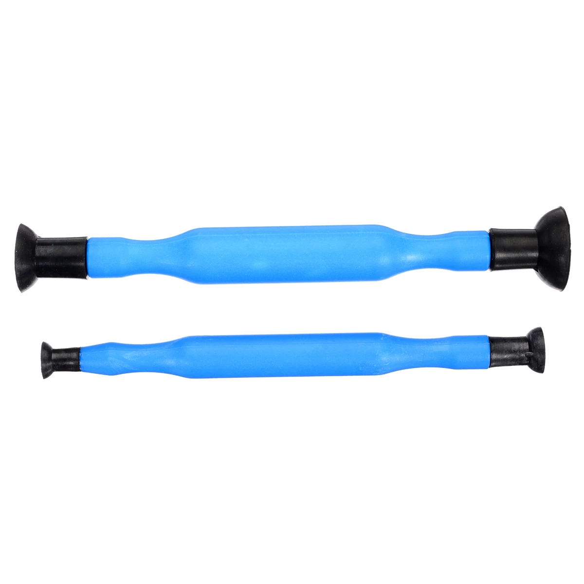 Mayitr 2pcs Valve Lapping Grinding Stick Plastic Valve Lapper Grip Tool With Suction Cups Kit Set for Auto Hand Tools