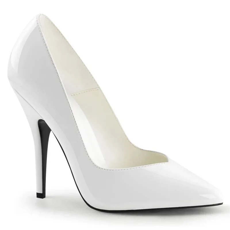 13CM Thin High Heels Pumps Women Shoes PU Slip On waterproof Classics fashion Office & Career Pointed Toe shoes for women heels