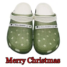 Merry Christmas Mmassage; zapatos de hombre; мягкая обувь для мужчин; повседневные Сабо; sandalias Croks Spor Ayakkabi Erkek capcie Osasuna