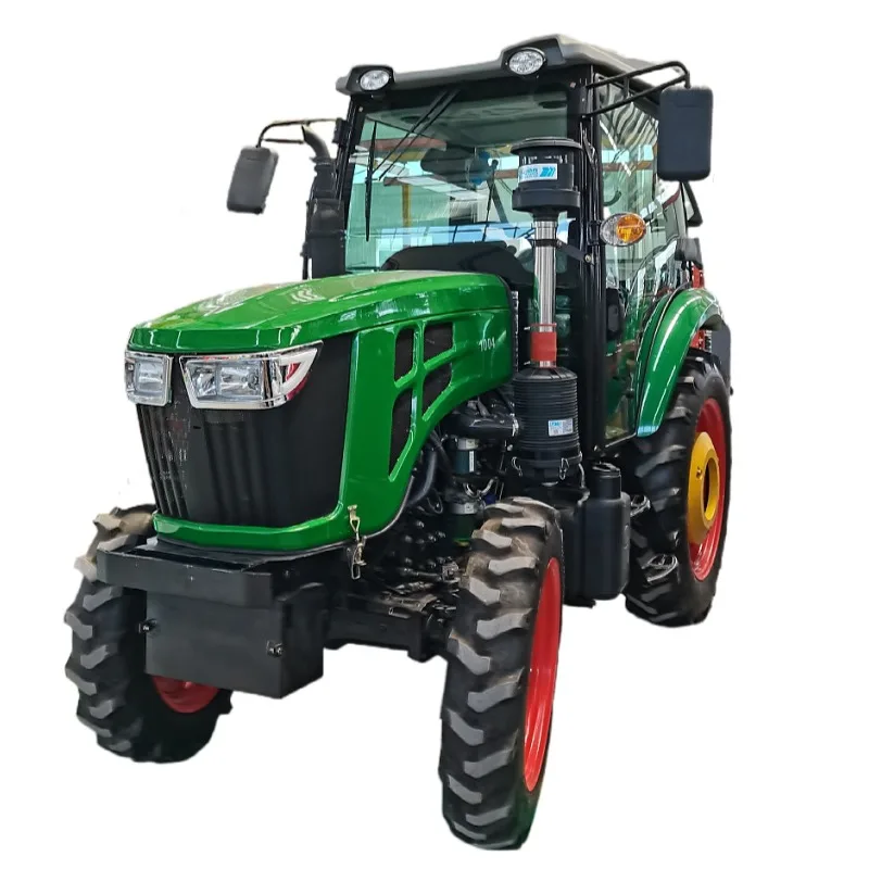 Сельскохозяйственный трактор Power 100hp 4WD многофункциональное