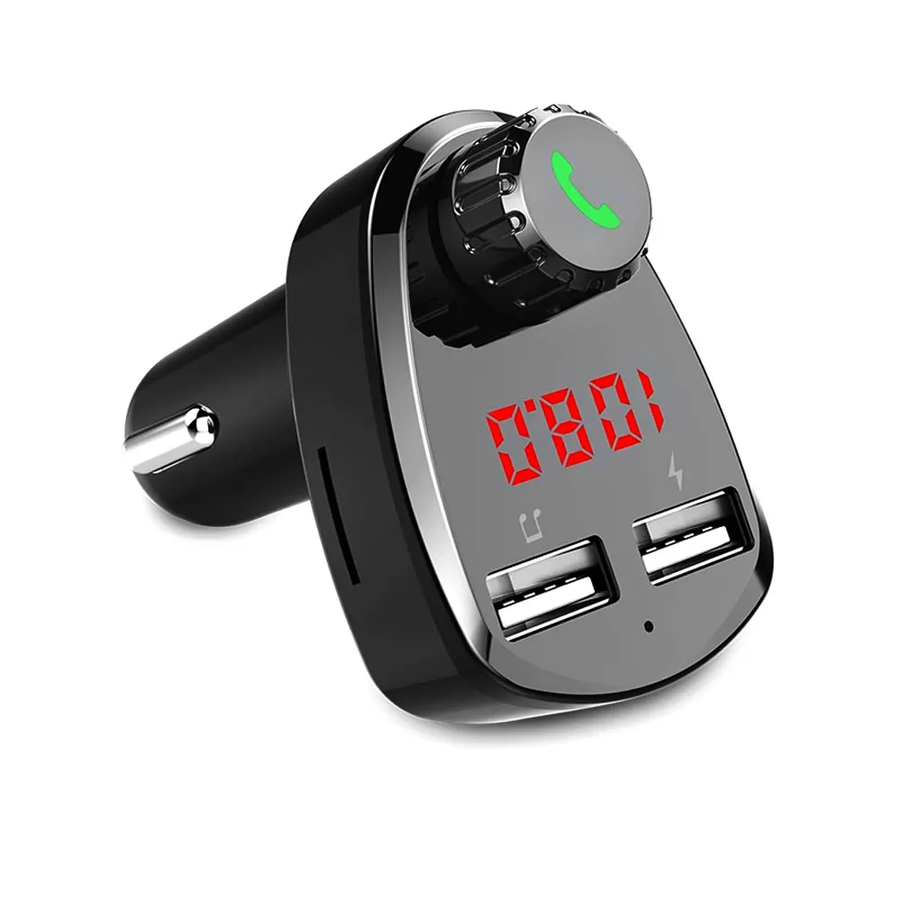 1 шт. Bluetooth приемник автомобильный комплект с двумя портами USB Автомобильное зарядное устройство для IOS Android и т. д. смартфонов планшета