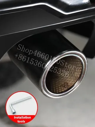 Высококачественный выхлопной глушитель Puou T304 из нержавеющей стали для Chevrolet Epica