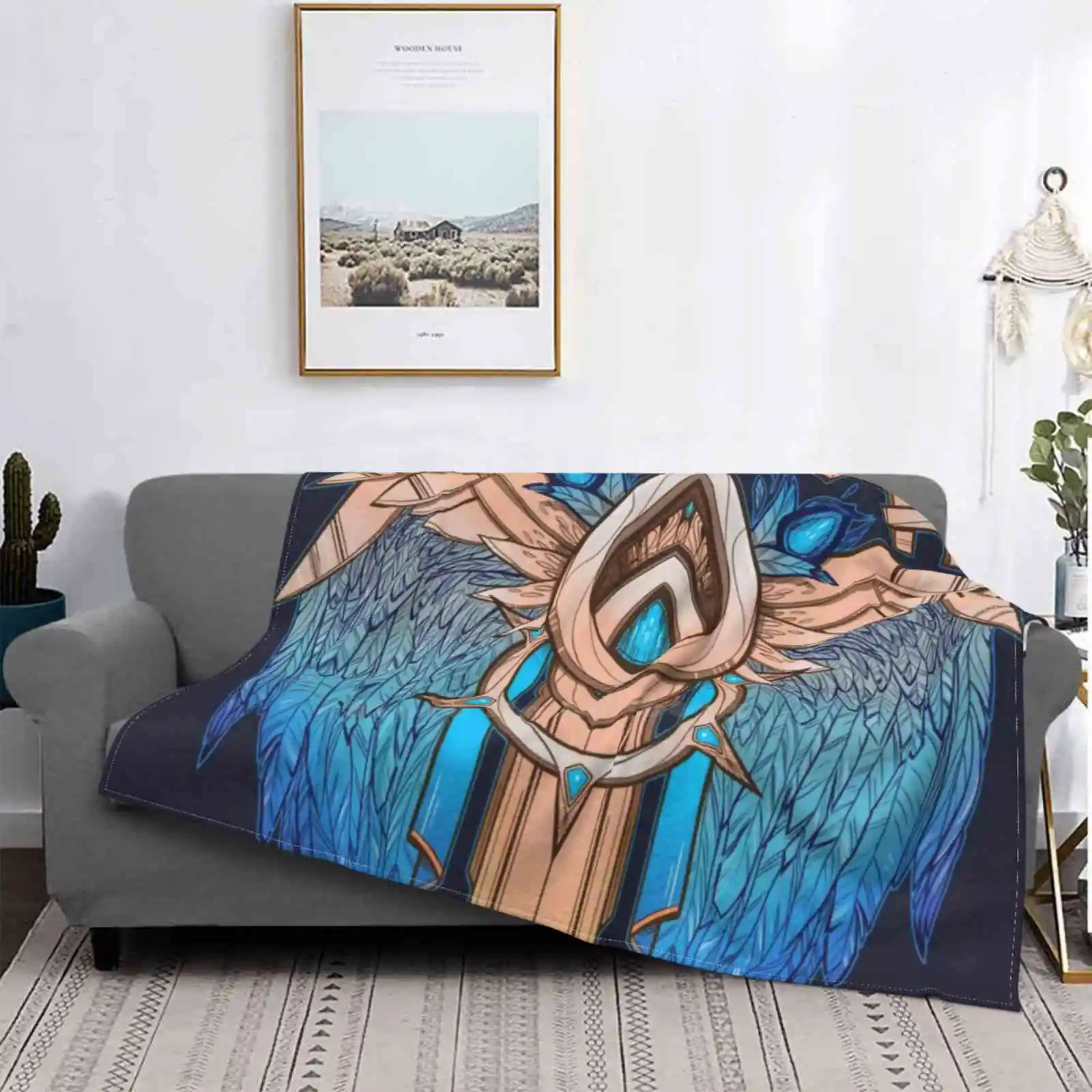 Della Kyrian Nuovo Arrivo Moda Per Il Tempo Libero Calda Coperta Di Flanella Kyrian Kyrians Wow Shadowlands World Of Worldof Wow Shadowlands