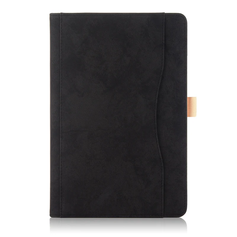 Для samsung Galaxy Tab S4 10,5 чехол T830 T835 T837 Funda из искусственной кожи чехол с функцией автоматического сна для samsung Tab S4 10,5 чехол - Цвет: Черный
