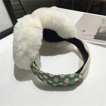 Новинка; повязка на голову для маленьких девочек; топ с бантом; эластичные наушники; Детская повязка на голову; ушам теплее; головной убор; наушники для девочек; аксессуары для волос;# y40