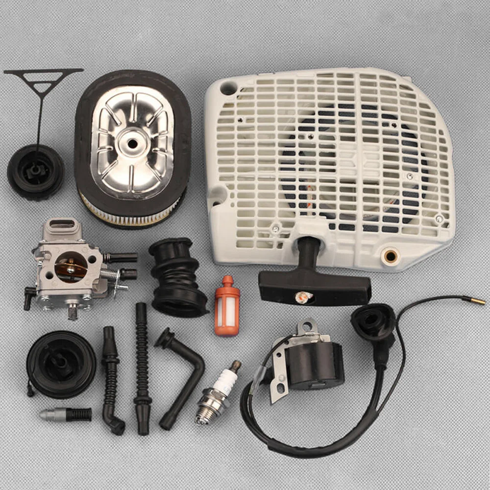 

Carburetor Handle Plate Ignition Coil Engine Kit For Stihl 064 066 MS640 650 660