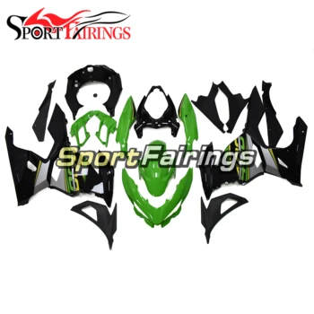 

Green Black Fairings For Kawasaki Ninja400 ninja400 Ninja 400 Injection ABS Plastic Motorcycle Bodywork High Quality Covers