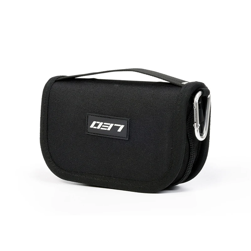 Mini Portable Fishing Lure Container Bag Canvas Zipper Bag for Metal Spinner Bait Spoon Lure Fishing Accessories (2)