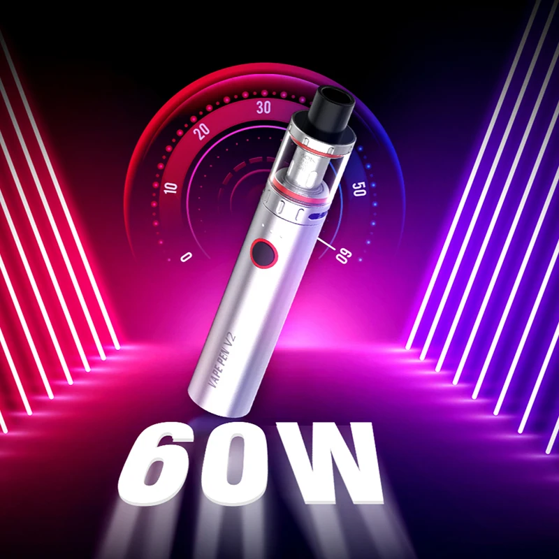 Original SMOK Vape Pen V2 Mechanical Kit 60W 3ml 1600mAh Built-in Battery Electronic Cigarette Vaporizer Portable Vape Mod Kit atomizer tank