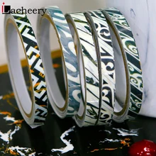 3M декор для стен Декоративные наклейки ПВХ маленькие светящиеся клейкие ленты Ванная комната Кухня стены моделирование плитки линии наклейки