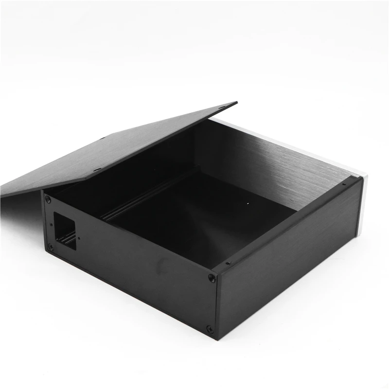 Wh2270 черная серебряная пустая панель полностью алюминиевый сплит-шасси для Diy аудио ЦАП усилительная лампа Предварительный усилитель для наушников
