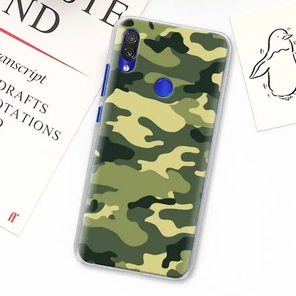 Камуфляжные военные армейские телефонные чехлы для Redmi 7 7A 8A K20 Pro 6 6A 5 Plus Redmi Note 5 6 7 8 Pro 8T S2 GO - Color: H05