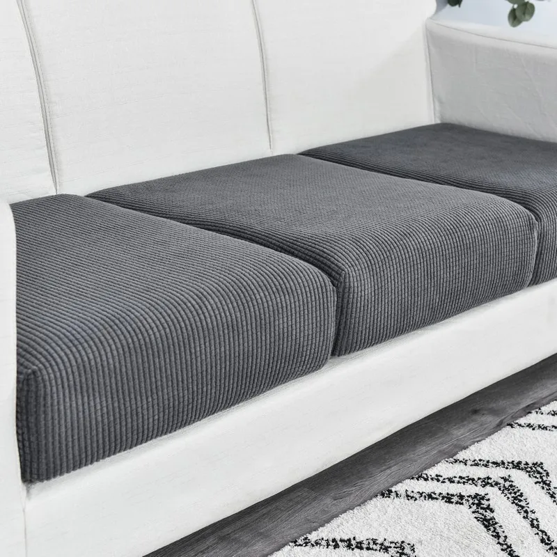 thick Jacquard sofa cushion covers for living room sofa cover couch cover protector for pets and kids stretch corner sofa cover 4