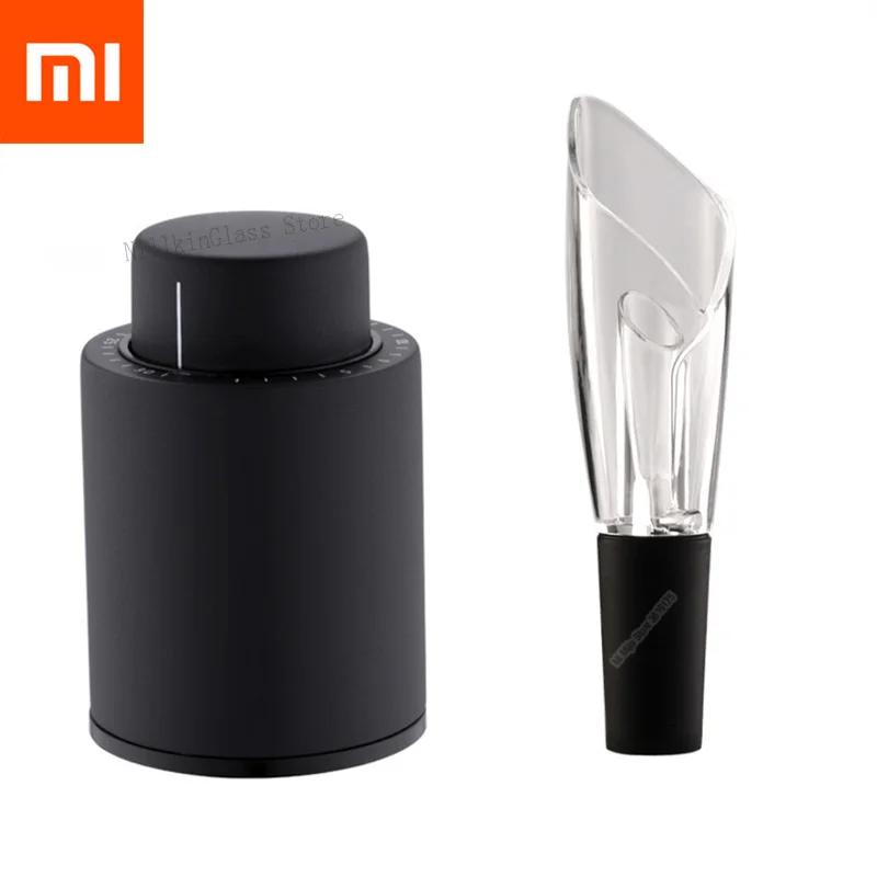 XIAOMI Mijia пробка для вина Защита окружающей среды вакуумная память винный круг Joy Wine