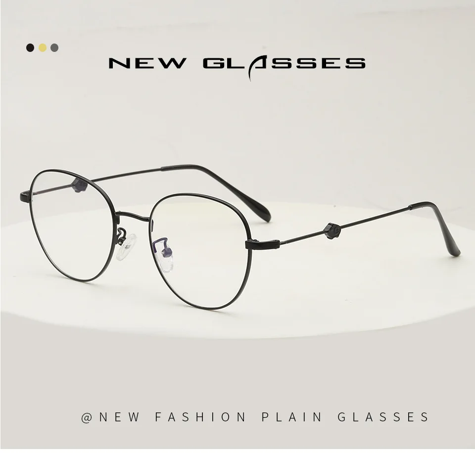 Новинка октября, классические, унисекс, литературные, плоские, зеркальные, металлические, Овальные, компьютерные очки, модные, повседневные, Ретро стиль, синий светильник, блокирующие очки