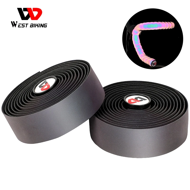 West Fietsen Racefiets Stuur Tape Reflecterende Verblinden Shockproof Bike  Fietsen Bar Tape Wrap Met Bar Stekkers Fietsaccessoires|Handlebar Tape| -  AliExpress
