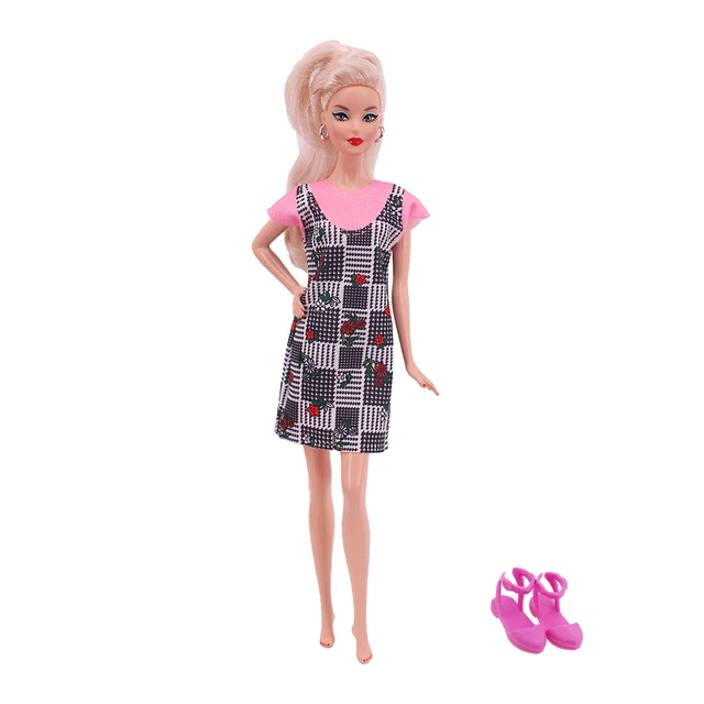 2PCS/Set Barbies Doll Clothes Shoes Swimsuit Handmade Outfit Fit 11.8Inch Girl Doll,BJD Doll,Christmas Gift,Cheap sale，Free Ship L263