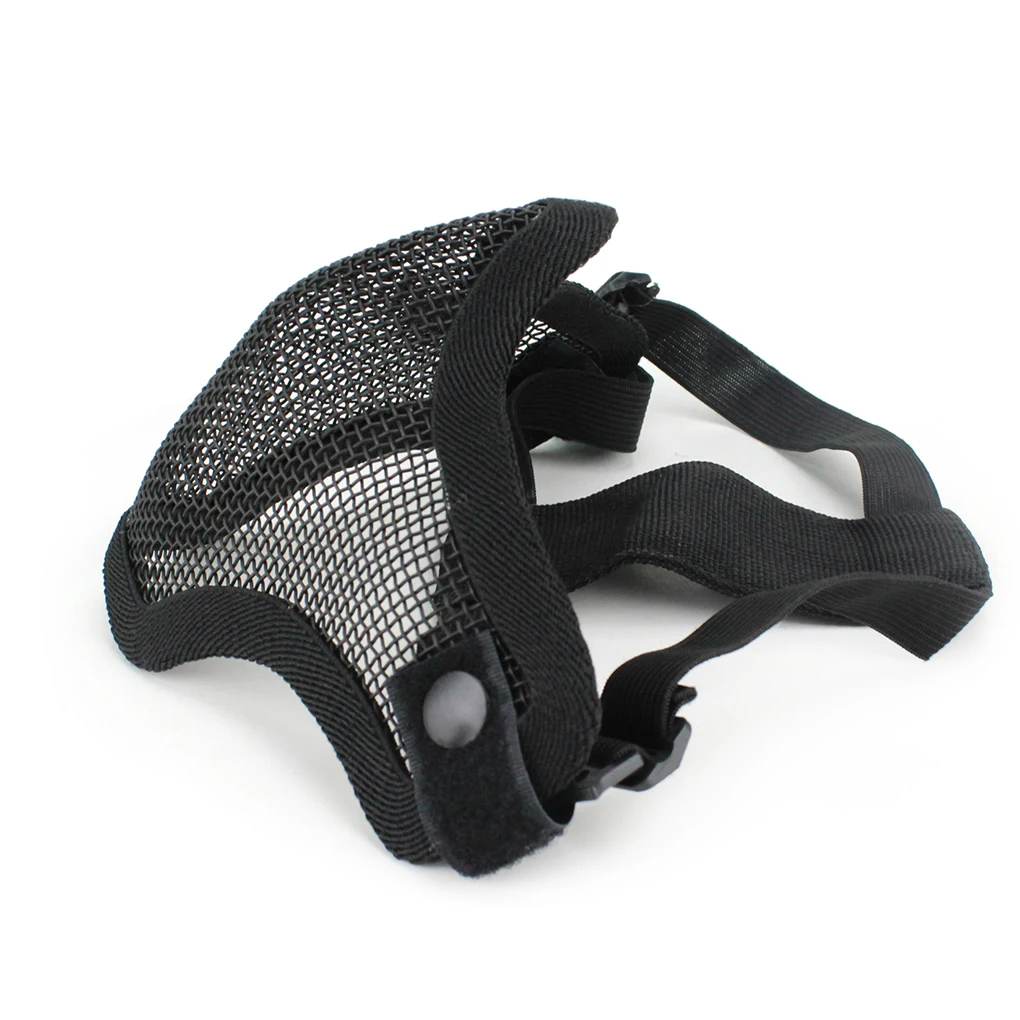 Low Carbon Steel Wire Warrior Outdoor Field Mask CS Game Cosplay Halloween Protect Solid Mask