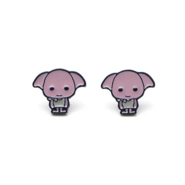 1Pairs Cute Magic Harri Stud Earrings Fashion Cute Cartoon Earrings for Women Girls Kids Ear Jewelry Gift Trend Kid Toys 10