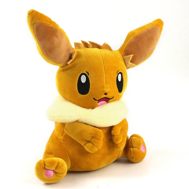 Pokemon eevee pelúcia gigante eevee tamanho grande bonito brinquedos macio  recheado pokemon monstro eevee algodão pelúcia