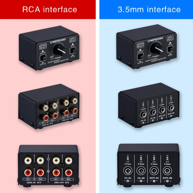 Rca Cable Splitter Box