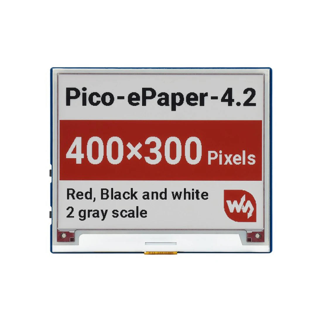 Дисплейный модуль E-Ink 4 2 дюйма (B) для Raspberry Pi Pico 400 × 300 красный/черный/белый
