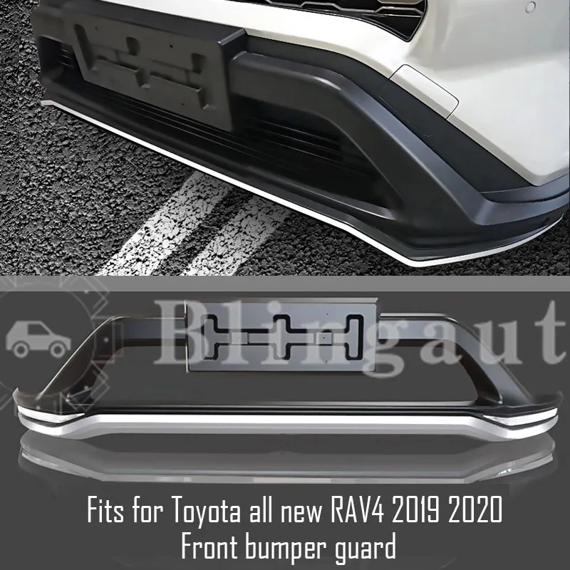 Защита переднего бампера для T oyota все новые RAV4 ABS пластиковый бампер защитная пластина