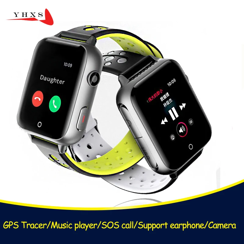  Smart Children Students GPRS LBS Watch Kids SIM Card 1.54 inch Touch Screen SOS Call Tracker SmartW