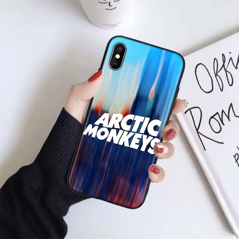 Чехол для Apple iphone 11 Pro XR XS Max X 7 8 6 6S Plus 5 5S SE Черный силиконовый чехол для телефона
