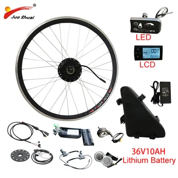 

EU RU Duty Free No Tax 36V Electric Bike Kit 250W-500W Front Hub Wheel Motor with Battery e bike Electric Bike Conversion Kit