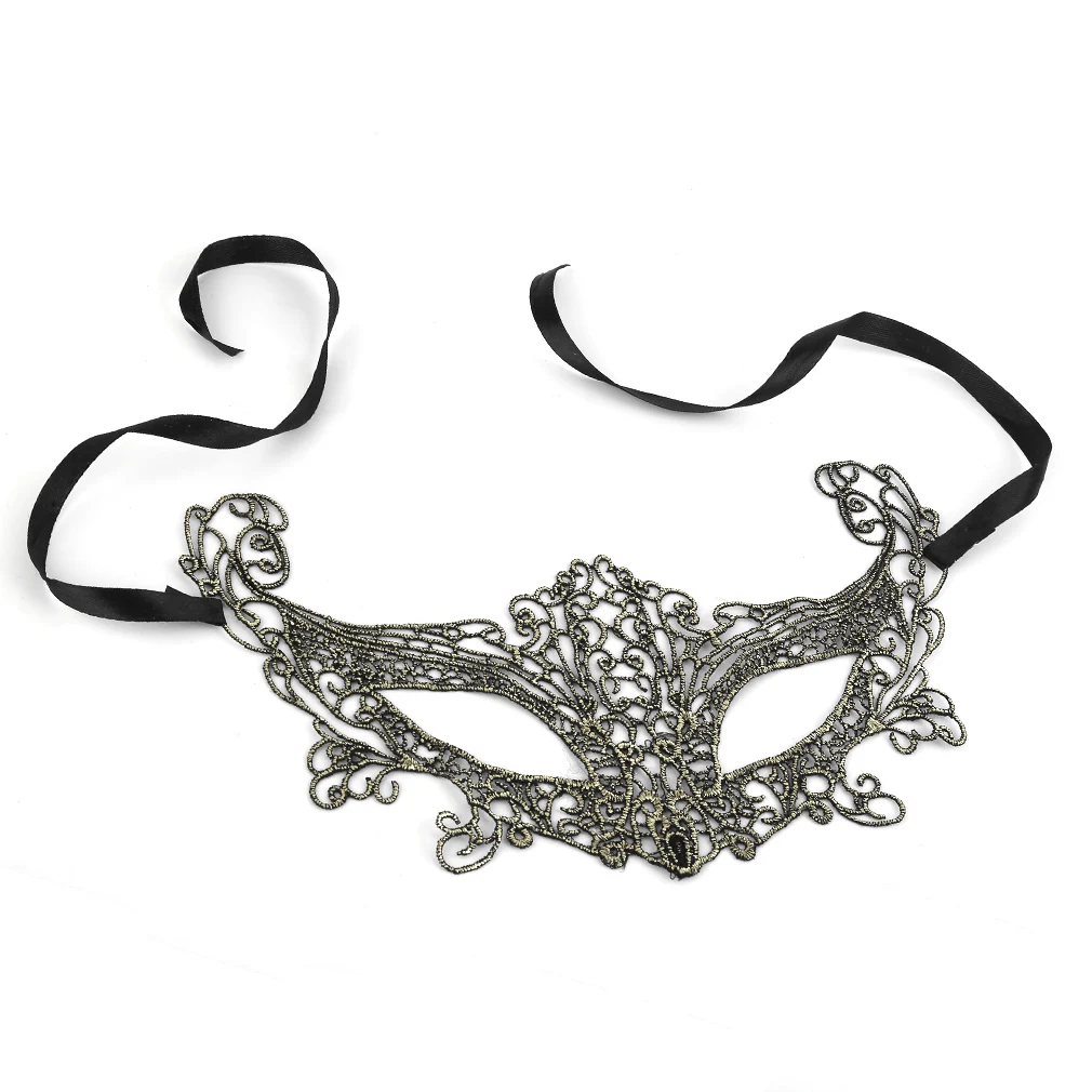 

Trendy Charming Women Lace Eye Mask Foxes Decoration Halloween Venetian Costumes Carnival Lace Mask For Female