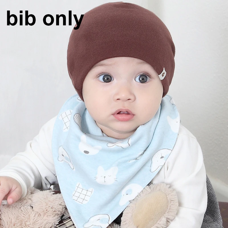 bib blue bear Мультфильм шапки-ушанки шапочка для новорожденного, для малыша шапочка для маленьких мальчиков и девочек зимняя детская шапка капот с мячом для новорожденных Подставки для фотографий - Цвет: bib blue bear