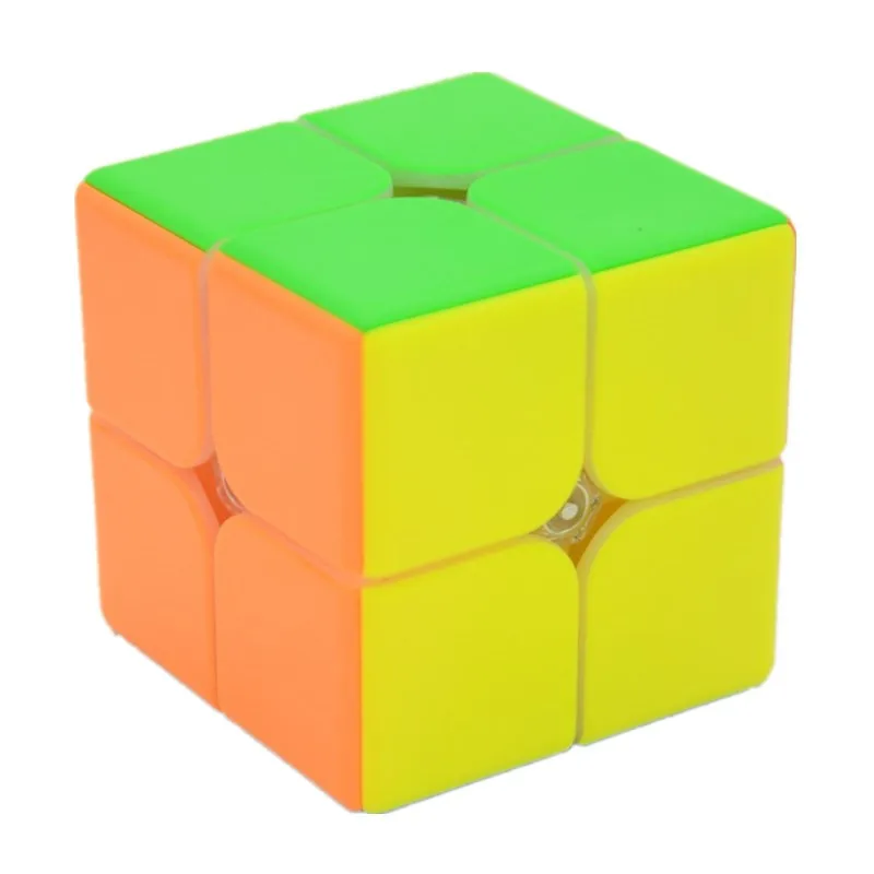 GAN 249 V2 V2Magnetic 2x2x2 многоцветная наклейка без наклеек, магический куб, ультра-Гладкий 2x2 скоростной закручивающийся пазл, детские игрушки, подарок