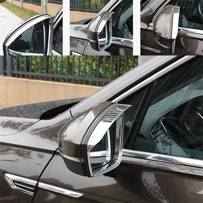 Накладка на боковую дверь Зеркала заднего вида для Volkswagen VW Tiguan 2010-2015 2016 2017 2018 ABS
